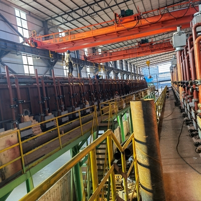 100000TPY হট ডিপ গ্যালভানাইজিং লাইন 1.5-3.0 মিমি 550 মিমি