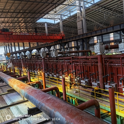100000TPY হট ডিপ গ্যালভানাইজিং লাইন 1.5-3.0 মিমি 550 মিমি