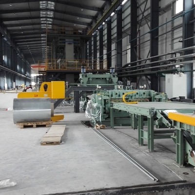 500mm-1250mm অ্যালুমিনিয়াম কয়েল লেপ লাইন নির্মাতারা অ্যালুমিনিয়াম ফয়েল রোলস